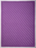 Плед вязанный шерстяной Диагональ Фиолетовый