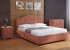 Кровать Como 7 Велюр рыжий ткань
