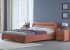 Кровать Corso 5 Велюр рыжий ткань