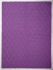 Плед вязанный шерстяной Ромбы Фиолетовый