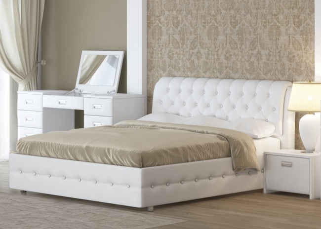 Двуспальная кровать Veda 4 (Веда 4) с встроенным основанием